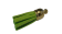 Tassels-Suede-Gold Caps-Neon Green-30mm