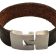 Plain Flat Leather Bracelet - Style 310