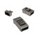 Stainless Steel Magnetic clasps: MGST-199 10*4mm (Steel)