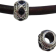 Zamak part for leather: CA-4979 5mm (Black)