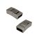 Stainless Steel Magnetic clasps: MGST-199 10*4mm (Steel)