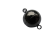 brass Magnetic clasp Black - MG1-10mm-Black