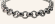 Semicircle Wire Belcher Chain Bracelet - Silver - 3mm - Item 988