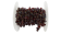 Gemstone chips chain deep red