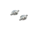 Magnetic Clasps, Zamak, Antique Silver, MG1 - 10mm