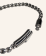 Rolo Chain Bracelet with Magnetic Clasp - 4mm - Silver