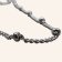 Cable Link Chain Necklace with Half Beads - Gold - 1mm - Item 904