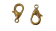 Stainless Steel Lobster Claw Clasp - SSP-43-24mm-Gold