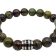 Bloodstone Gemstone Bracelet: Style-521 (10mm)