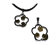 Stainless Steel Pendant: SSP-465 29mm (Steel) Flowers