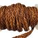 Tuscon Braided Leather Cord - 14x3.5MM - Dark Natural