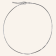 Square Snake Chain Necklace – Silver - 1.5mm - Item 1002