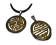 Stainless steel pendant SSP-497 34mm (Gold)