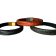 Walnut Braided Leather Cord - 12x6mm - Coffee Brown
