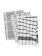 Grey and White Patterned Kitchen Towels