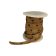Suede Leather cords with Rivet - 10mm - Light Brown
