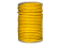 Round Leather Cord - 4mm - Sunshine Yellow