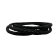 Rome Round Hollow Braided Style - 6mm - Black
