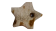 KC-Key Cord Star Shape 4cm cow white and yellow