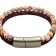 Combination Gemstone and Leather Bracelet - Style 174