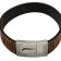 Plain Flat Leather Bracelet - Style 288