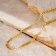 Gold Plated Stainless Steel Necklace - 514