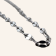 Puka Shell Chain Necklace - Silver - 1mm - Item 994