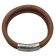Combination Leather Bracelet - Style 224