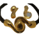 Zamak magnetic clasp: MGL 34 6mm (Gold)