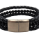 Combination Gemstone and Leather Bracelet - Style 157