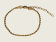 Rope Chain Bracelet - 2mm – Gold - Item 906
