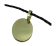 Stainless Steel Pendant: SSP-214 40mm (Gold Plated)
