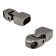 Stainless Steel Snap Lock Clasp: MGST99 4,5x8,5mm (Steel)