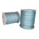 Round Leather Cord -1mm- Metallic Ocean