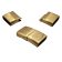 Stainless Steel Magnetic Clasp: MGST-32 18*5mm (Gold)