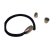 Zamak magnetic clasp: MGL 9 6mm (Steel)