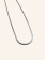 Square Snake Chain Necklace – Silver - 1.5mm - Item 1002