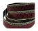 Suede Leather cords with Chains - 10mm - Snake Bordeaux