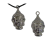 Stainless steel pendant: SSP-591 18x33MM (Steel) Buddha