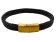 Spiral Braided Leather Bracelet - Style 334