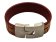 Plain Flat Leather Bracelet - Style 298