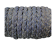 Choti Braided Leather Cords - 10mm - Vintage Blue