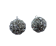 Crystals for leather cord: CA-4015 (Steel)