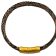 Spiral Braided Leather Bracelet - Style 332