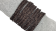 Madison style braided leather cords- 10*3.5mm- Vintage Dark Brown