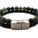 Combination Gemstone and Leather Bracelet - Style 159