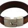 Plain Flat Leather Bracelet - Style 293