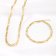 Gold Plated Stainless Steel Bracelet - Item 525