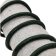 Real Round Nappa Leather Cord - Dark Green 5mm