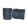 Round leather cord-4mm-  Dark blue
